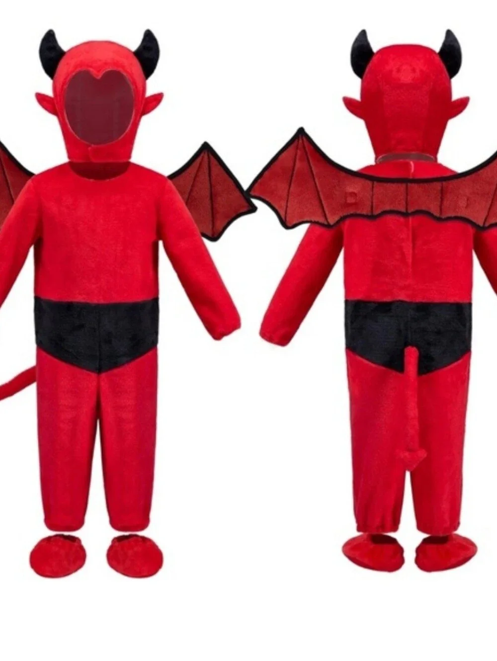 Spooktacular Creations Size 12-18 Month Devil Plush Halloween Costume Velcro